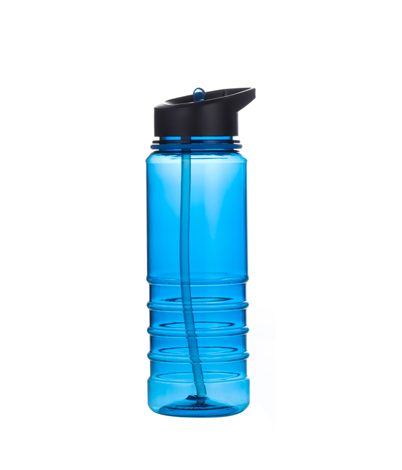 700ml Portable Tritan Straw Bottle for Outdoor Sports