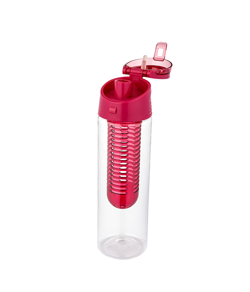 650ml Sport Travel Removable Filter Tritan Fruit Tea Bottle