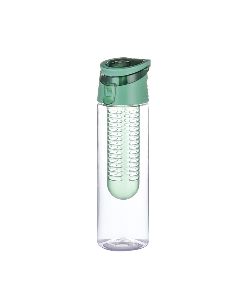 650ml Sport Travel Removable Filter Tritan Fruit Tea Bottle