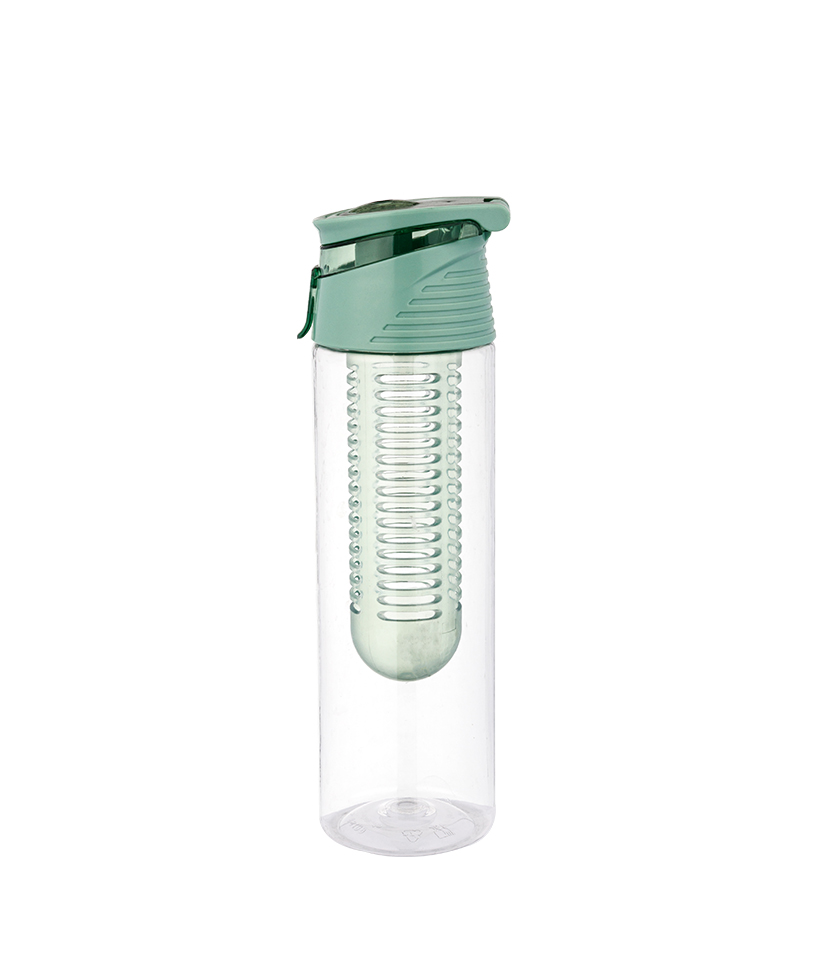 650ml Sport Travel Removable Filter Tritan Fruit Tea Bottle