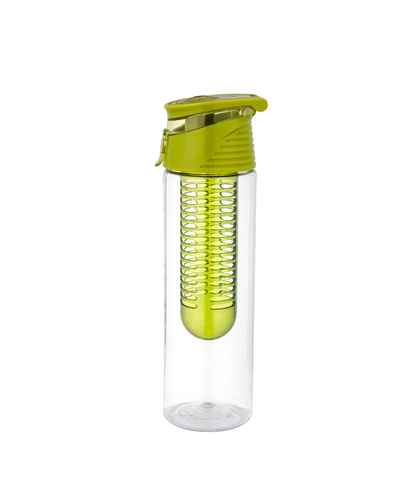 650ml Sport Travel Removable Filter Tritan Fruit Tea Bottle