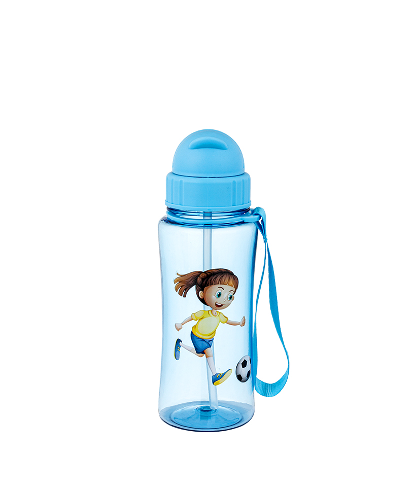 460ml BPA-free, drop-resistant, durable, hygienic and dust-proof, easy to carry Tritan Kids Bottle