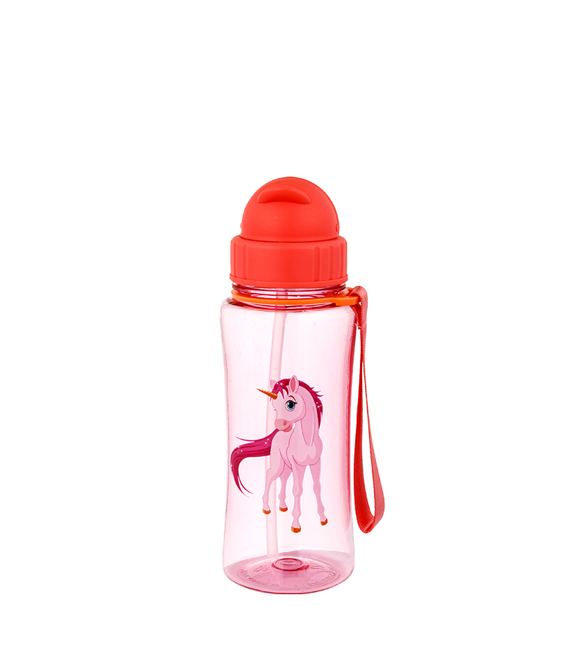 460ml BPA-free, drop-resistant, durable, hygienic and dust-proof, easy to carry Tritan Kids Bottle